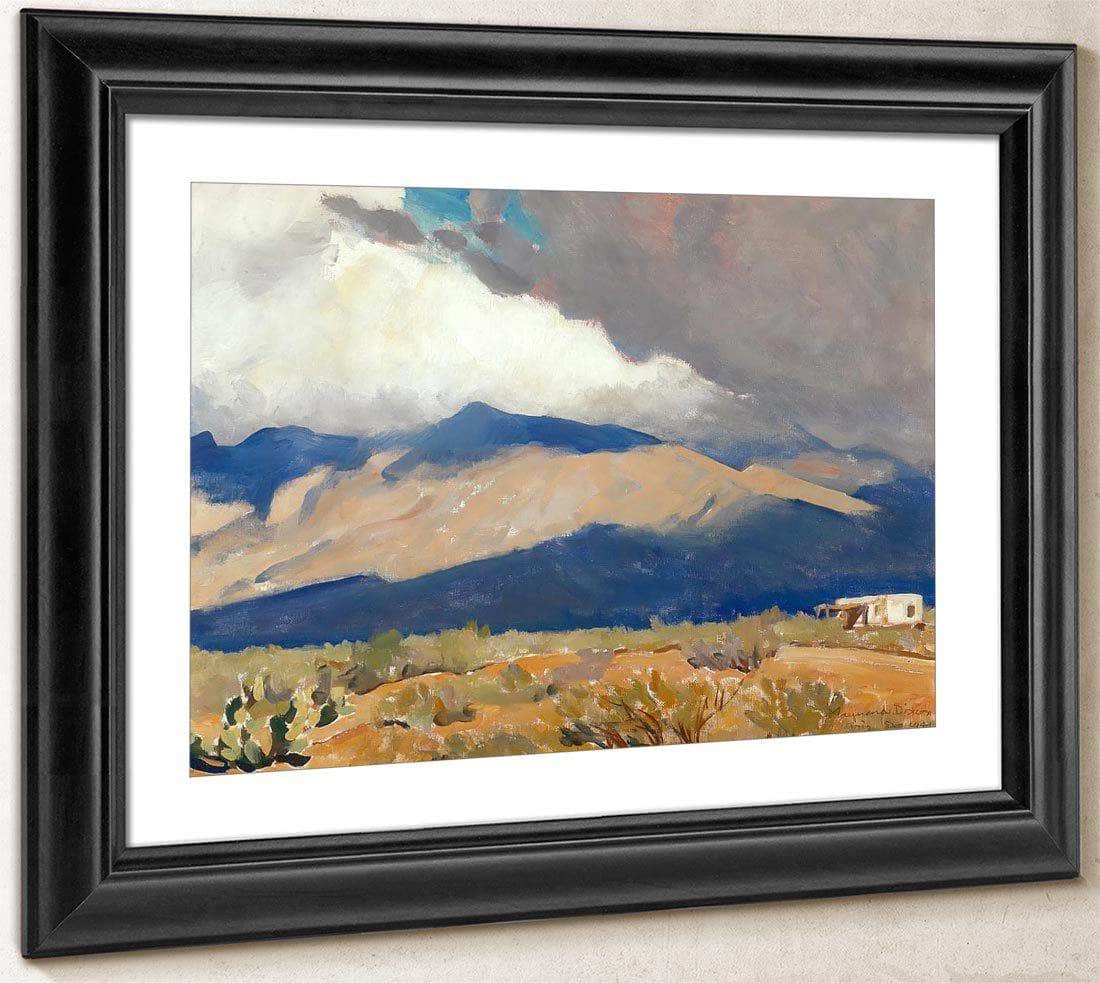 Fast Moving Shadows By Maynard Dixon Fine Art Print