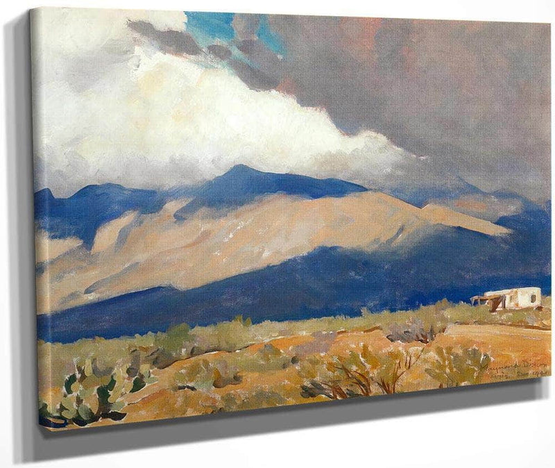 Fast Moving Shadows By Maynard Dixon Fine Art Print