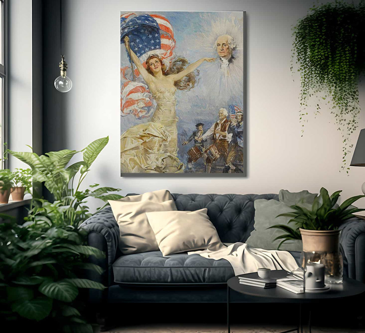 Father Of His Country By Howard Chandler Christy Fine Art Print