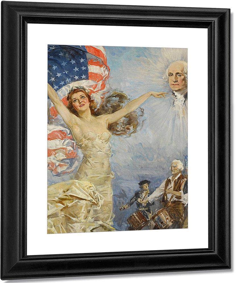 Father Of His Country By Howard Chandler Christy Fine Art Print