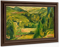 Fauve Landscape By Alfred Henry Maurer Fine Art Print