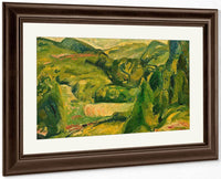 Fauve Landscape By Alfred Henry Maurer Fine Art Print