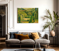 Fauve Landscape By Alfred Henry Maurer Fine Art Print