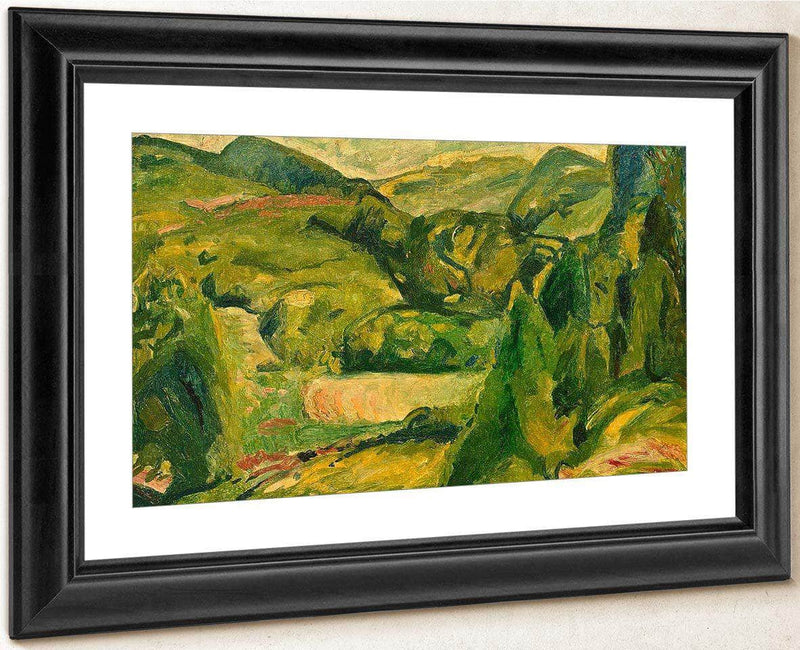 Fauve Landscape By Alfred Henry Maurer Fine Art Print