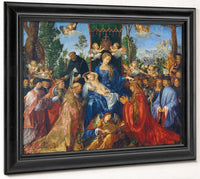 Feast Of Rose Garlands 1506 By Albrecht Durer Fine Art Print