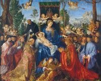 Feast Of Rose Garlands 1506 By Albrecht Durer Fine Art Print