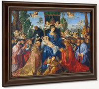 Feast Of Rose Garlands 1506 By Albrecht Durer Fine Art Print