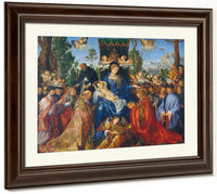 Feast Of Rose Garlands 1506 By Albrecht Durer Fine Art Print