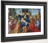 Feast Of Rose Garlands 1506 By Albrecht Durer Fine Art Print