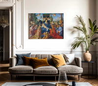 Feast Of Rose Garlands 1506 By Albrecht Durer Fine Art Print