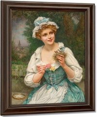 Feeding Time By Francis Martin Kavel Fine Art Print