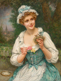 Feeding Time By Francis Martin Kavel Fine Art Print