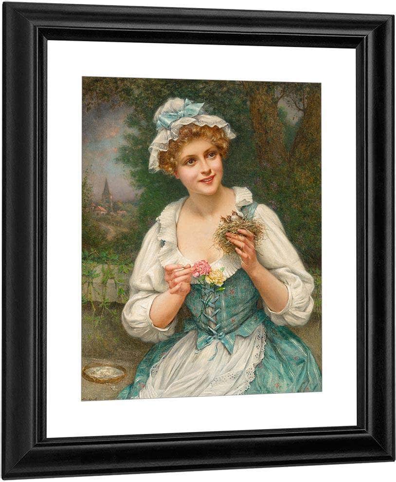 Feeding Time By Francis Martin Kavel Fine Art Print