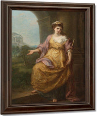 Female Allegory 1780 29 9X22 2Cm By Angelica Kauffmann Fine Art Print