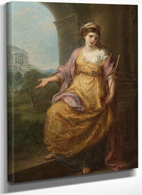 Female Allegory 1780 29 9X22 2Cm By Angelica Kauffmann Fine Art Print