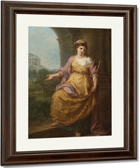 Female Allegory 1780 29 9X22 2Cm By Angelica Kauffmann Fine Art Print