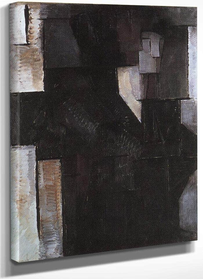 Female Figure 1911 1912 Oil On Canvas 1150X880Mm Haags Gemeentenmuseum By Piet Mondrian Fine Art Print