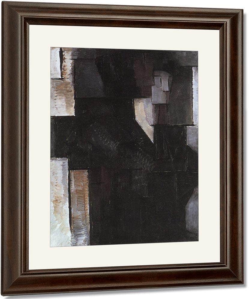 Female Figure 1911 1912 Oil On Canvas 1150X880Mm Haags Gemeentenmuseum By Piet Mondrian Fine Art Print