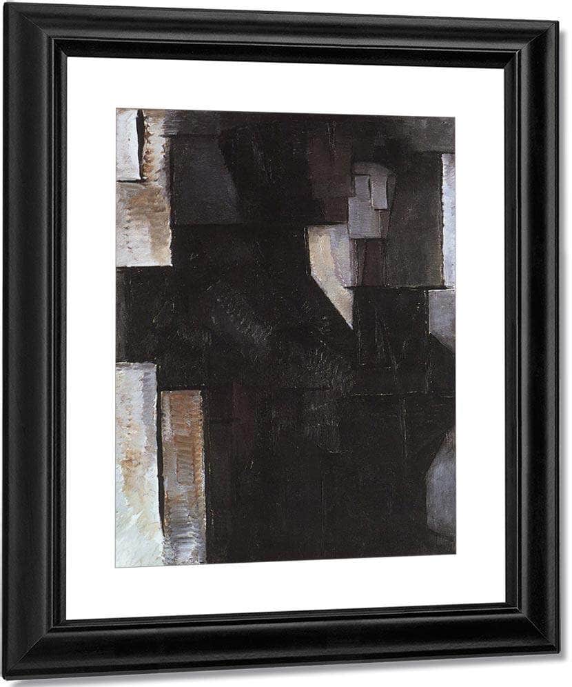 Female Figure 1911 1912 Oil On Canvas 1150X880Mm Haags Gemeentenmuseum By Piet Mondrian Fine Art Print