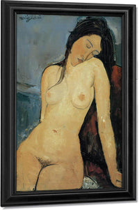 Female Nude 1916 By Amedeo Modigliani Fine Art Print