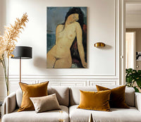 Female Nude 1916 By Amedeo Modigliani Fine Art Print