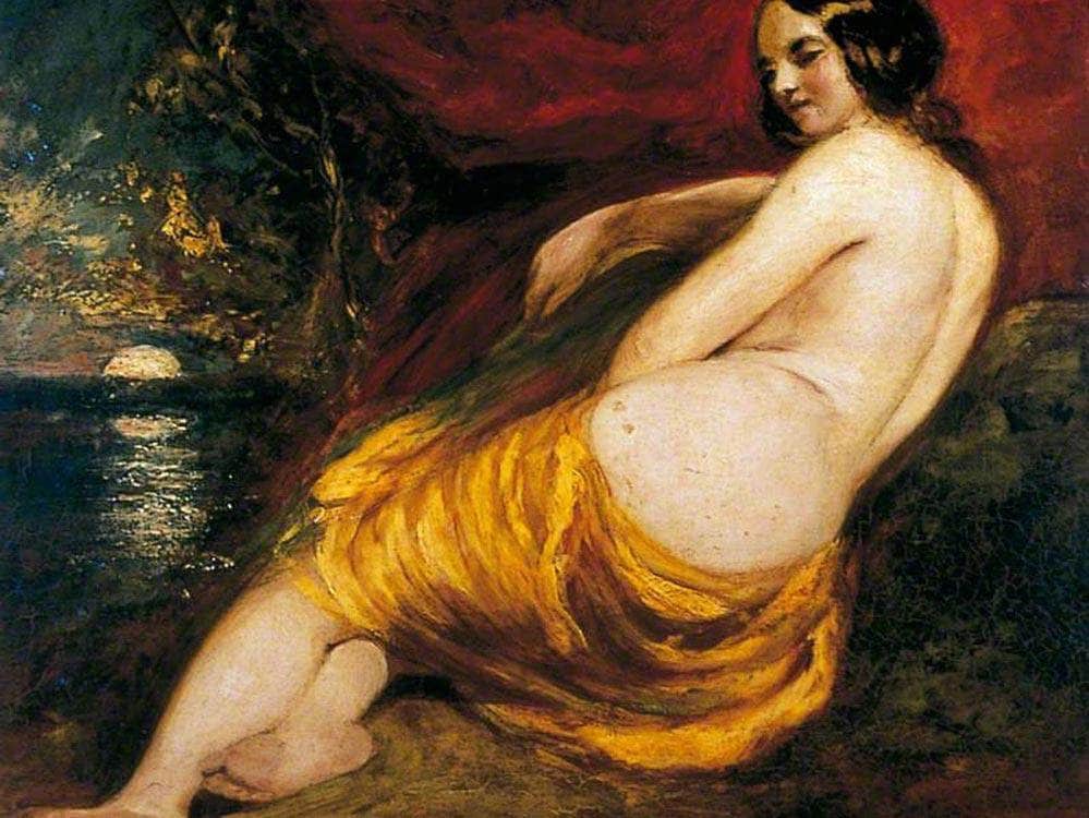 Female Nude 2 By William Etty Fine Art Print