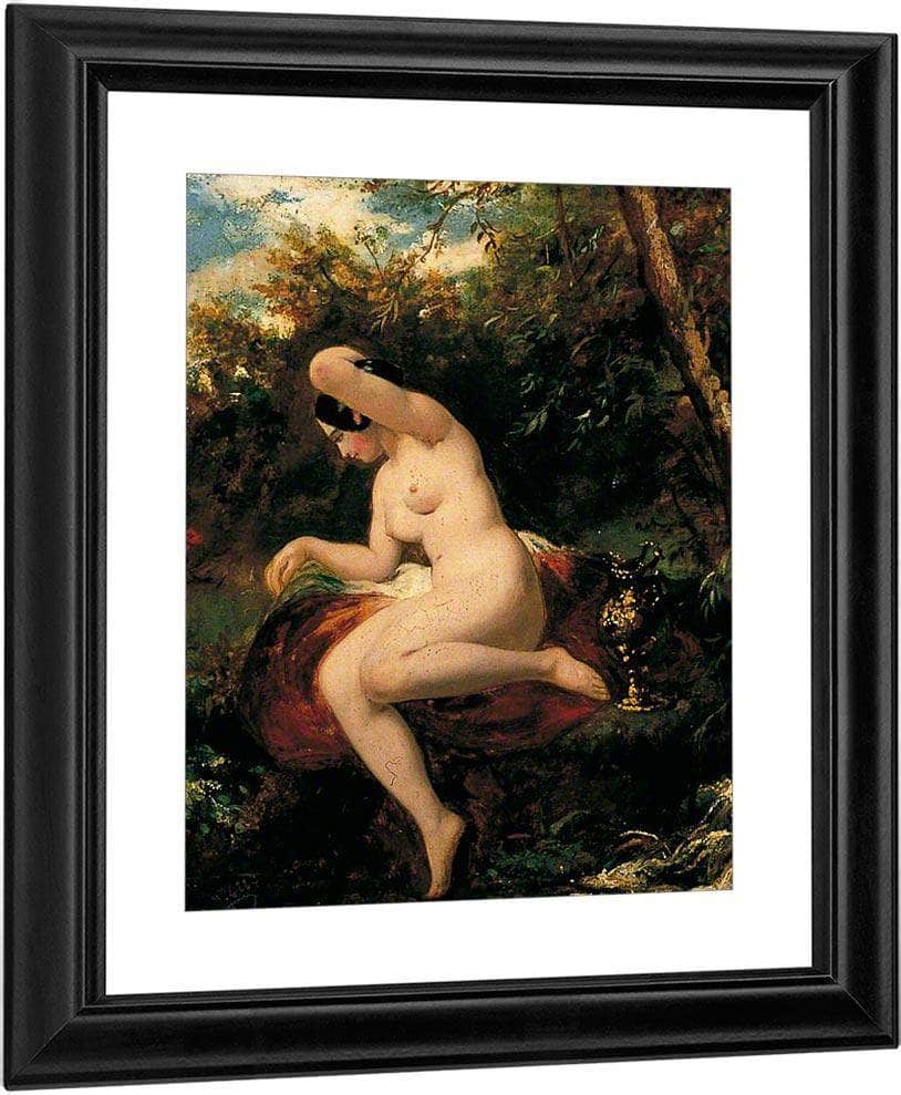 Female Nude(Also Known As Magdalen) By William Etty Fine Art Print