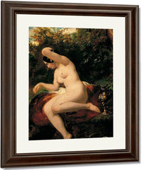 Female Nude(Also Known As Magdalen) By William Etty Fine Art Print