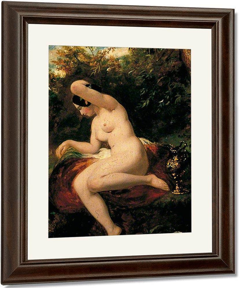 Female Nude(Also Known As Magdalen) By William Etty Fine Art Print