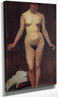 Female Nude By Paula Modersohn Becker Fine Art Print