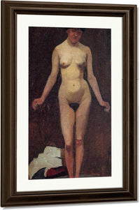 Female Nude By Paula Modersohn Becker Fine Art Print