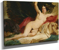 Female Nude In A Landscape By William Etty Fine Art Print