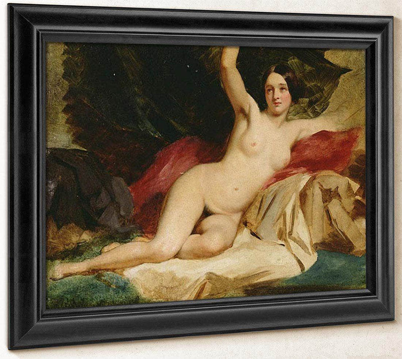 Female Nude In A Landscape By William Etty Fine Art Print