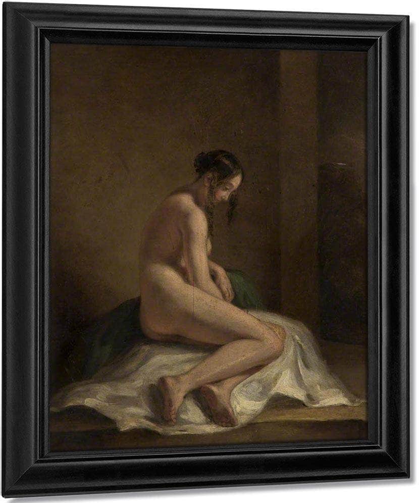 Female Nude Study By William Etty Fine Art Print