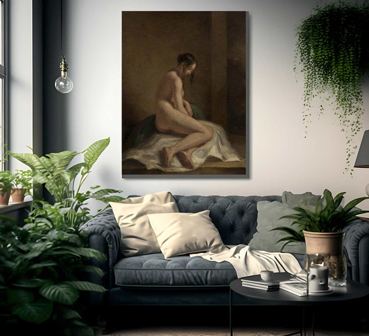 Female Nude Study By William Etty Fine Art Print