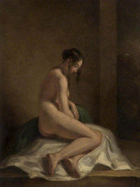 Female Nude Study By William Etty Fine Art Print