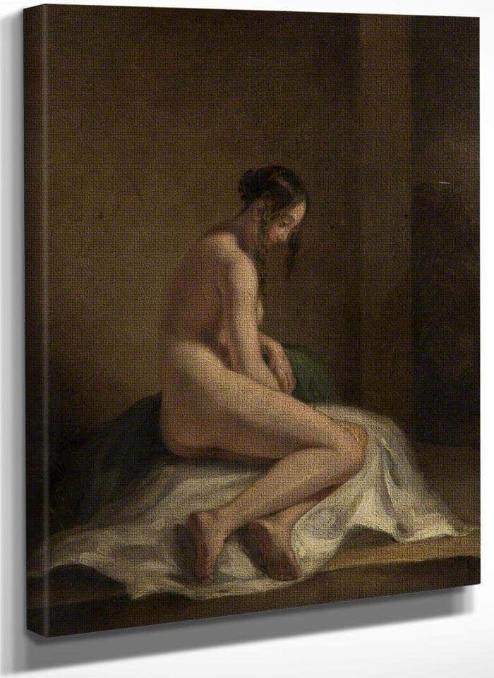 Female Nude Study By William Etty Fine Art Print