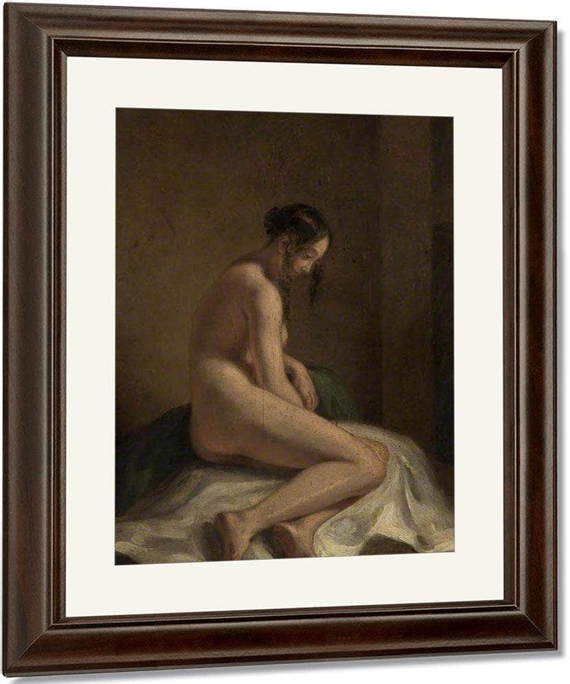 Female Nude Study By William Etty Fine Art Print