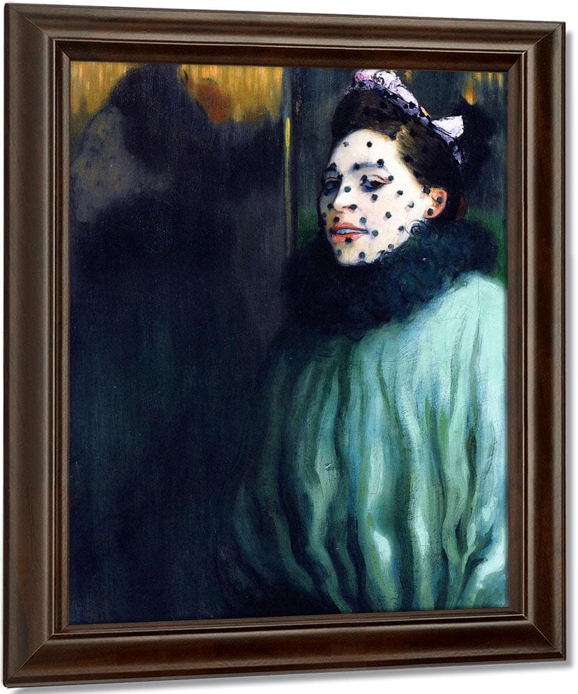 Femme A La Voilette By Louis Anquetin Fine Art Print