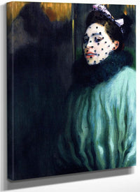 Femme A La Voilette By Louis Anquetin Fine Art Print