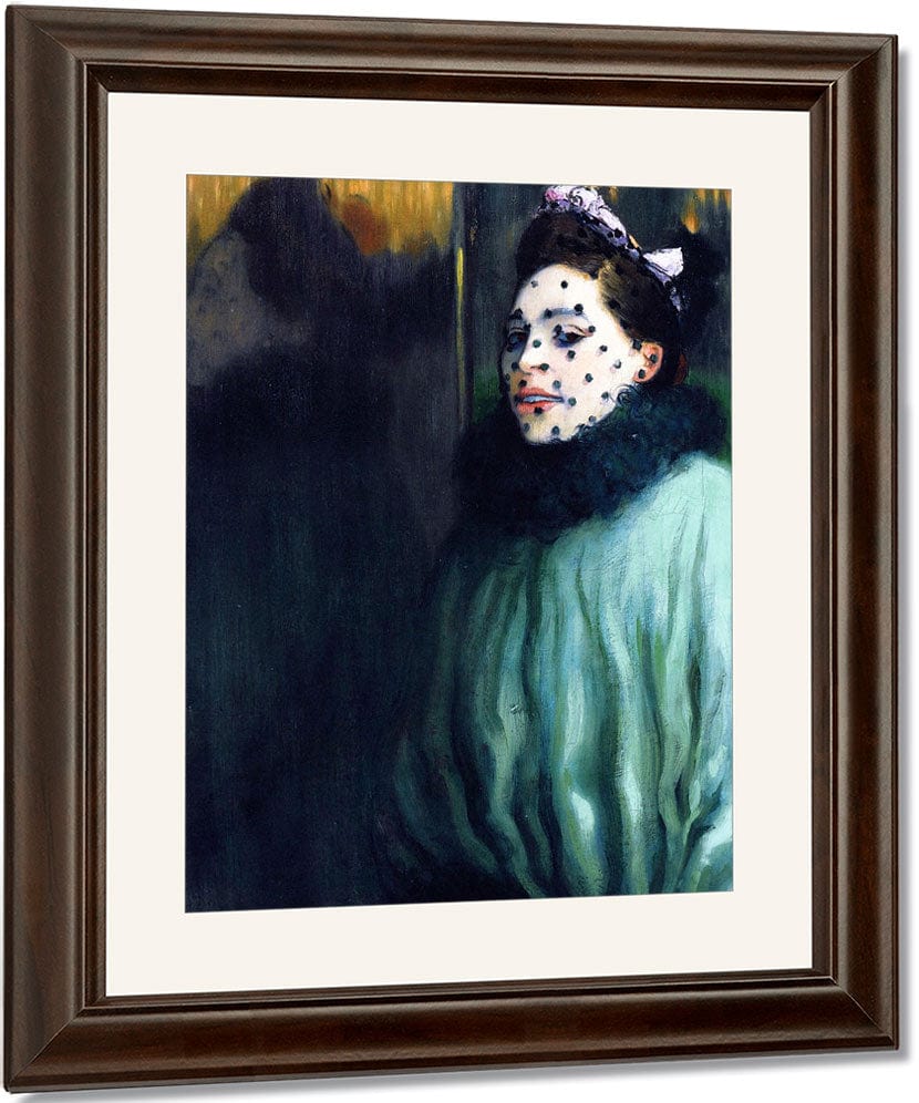 Femme A La Voilette By Louis Anquetin Fine Art Print