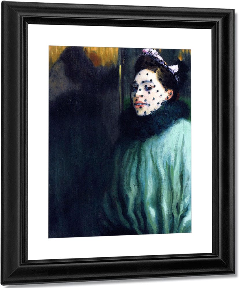 Femme A La Voilette By Louis Anquetin Fine Art Print