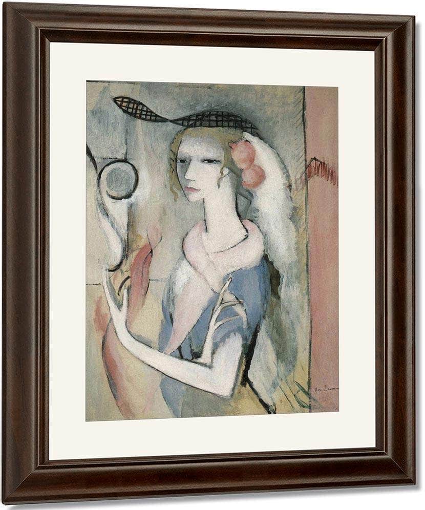 Femme Debout A La Capeline 1913 By Marie Laurencin Fine Art Print