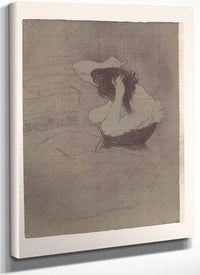 Femme Qui Se Peigne (Woman Combing Her Hair), From The Elles Series By Henri Marie Raymond De Toulouse Lautrec Monfa Fine Art Print