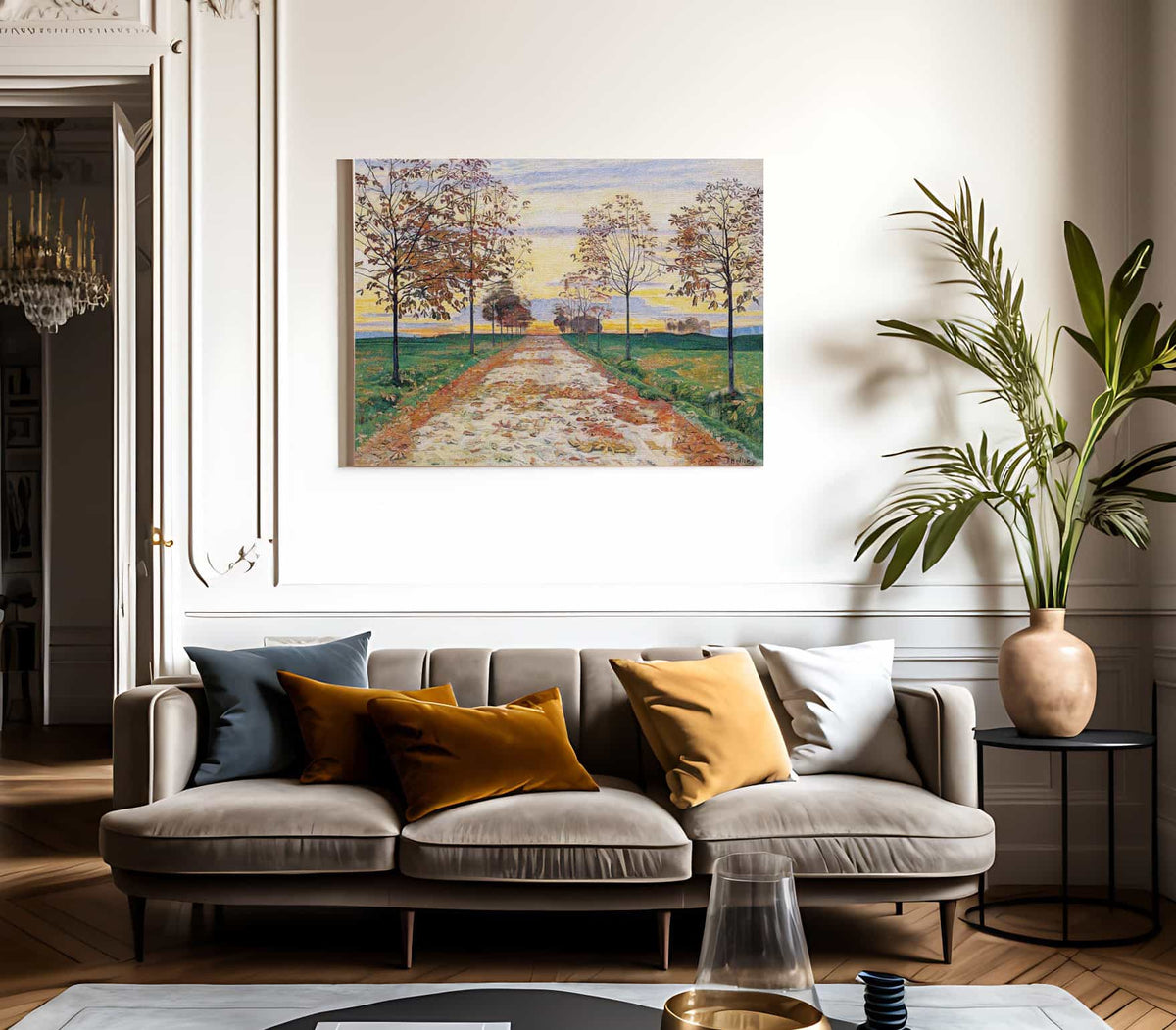 Ferdinand Hodler Autumn Evening 1892 1 By Ferdinand Hodler Fine Art Print