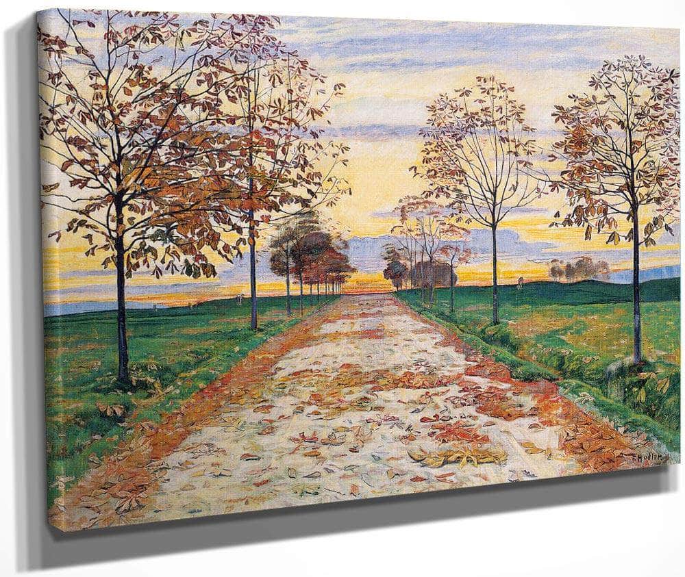 Ferdinand Hodler Autumn Evening 1892 1 By Ferdinand Hodler Fine Art Print