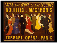 Ferrari. Opera. Paris  Vintage Poster Fine Art Print