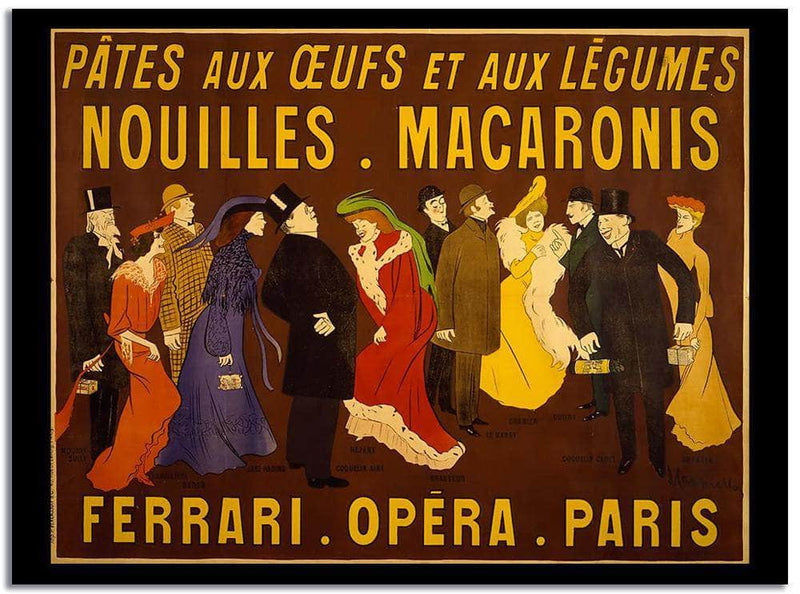 Ferrari. Opera. Paris  Vintage Poster Fine Art Print