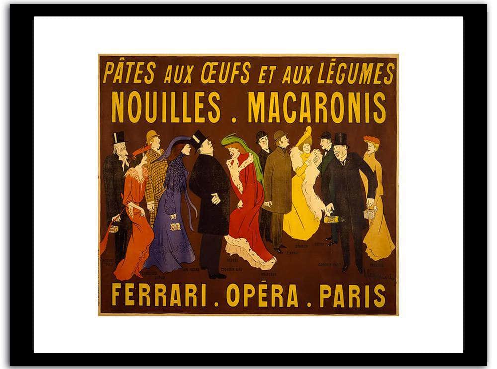 Ferrari. Opera. Paris  Vintage Poster Fine Art Print