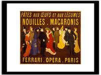 Ferrari. Opera. Paris  Vintage Poster Fine Art Print